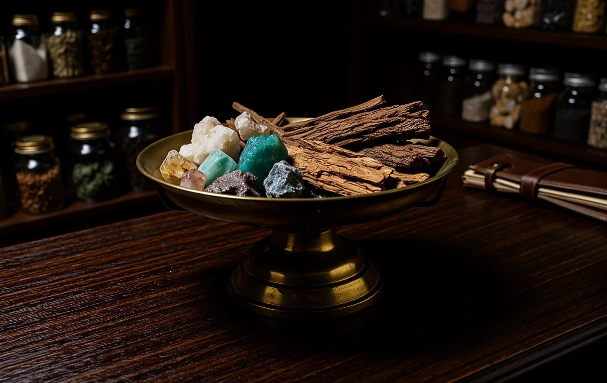 Traditional apothecary tools